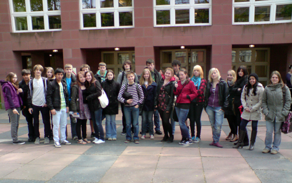 10a zu Besuch in der BLB Karlsruhe